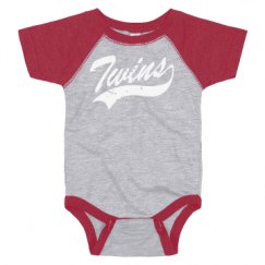 Infant Vintage Raglan Bodysuit