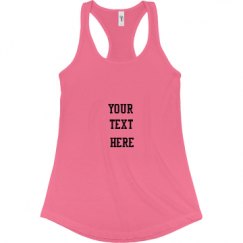 Ladies Slim Fit Racerback Tank Top