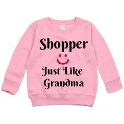 Toddler Crewneck Basic Promo Sweatshirt