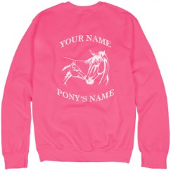 Unisex Neon Crewneck Sweatshirt