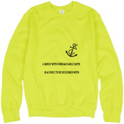 Unisex Neon Crewneck Sweatshirt