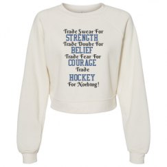 Women's Raglan Pullover Fleece