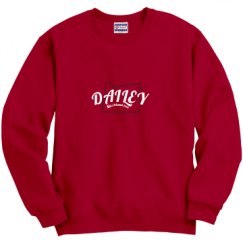 Unisex Film and Foil Crewneck Sweatshirt