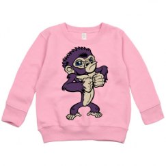 Toddler Crewneck Basic Promo Sweatshirt