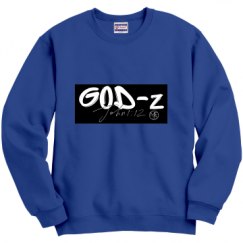 Unisex Film and Foil Crewneck Sweatshirt