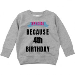 Toddler Crewneck Basic Promo Sweatshirt