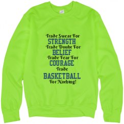 Unisex Neon Crewneck Sweatshirt