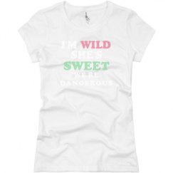 Ladies Slim Fit Basic Promo Jersey Tee