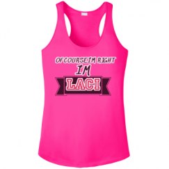 Ladies Athletic Performance Racerback Tank