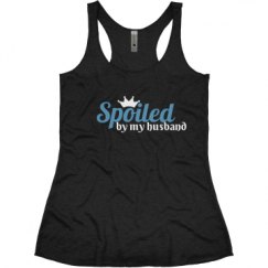 Ladies Slim Fit Super Soft Racerback Triblend Tank