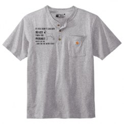 Unisex Carhartt Henley Tee 