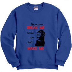 Unisex Film and Foil Crewneck Sweatshirt