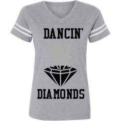 Ladies Relaxed Fit Vintage Sports Tee