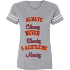 Ladies Relaxed Fit Vintage Sports Tee