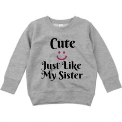 Toddler Crewneck Basic Promo Sweatshirt