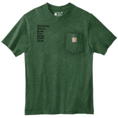 Unisex Carhartt Workwear Pocket Tee