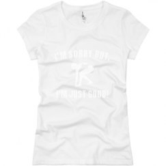 Ladies Slim Fit Basic Promo Jersey Tee