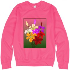 Unisex Neon Crewneck Sweatshirt