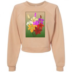 Women's Raglan Pullover Fleece