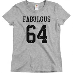 Ladies Semi-Fitted Relaxed Fit Basic Tee