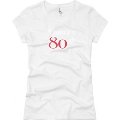 Ladies Slim Fit Basic Promo Jersey Tee