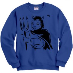 Unisex Film and Foil Crewneck Sweatshirt