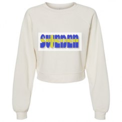 Women's Raglan Pullover Fleece