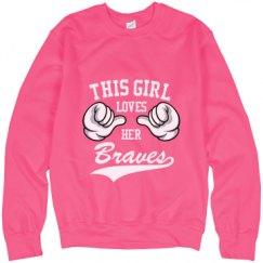 Unisex Neon Crewneck Sweatshirt