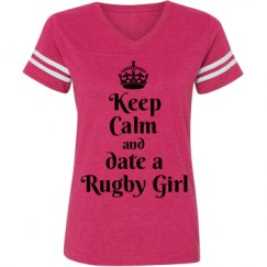 Ladies Relaxed Fit Vintage Sports Tee