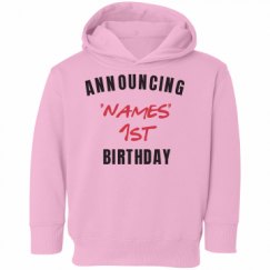 Toddler Hooded Sweatshirt