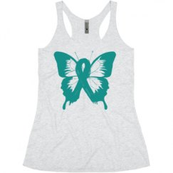 Ladies Slim Fit Super Soft Racerback Triblend Tank