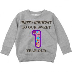 Toddler Crewneck Basic Promo Sweatshirt