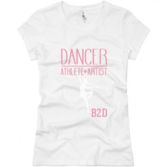 Ladies Slim Fit Basic Promo Jersey Tee