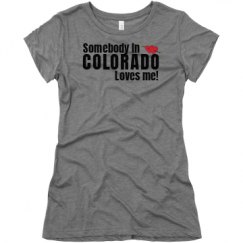 Ladies Slim Fit Super Soft Triblend Tee