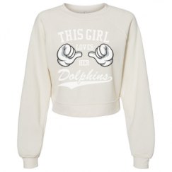 Women's Raglan Pullover Fleece