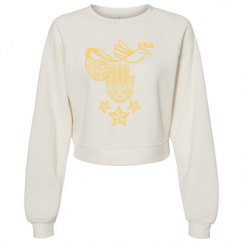 Women's Raglan Pullover Fleece