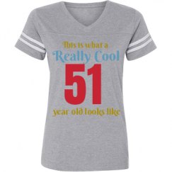 Ladies Relaxed Fit Vintage Sports Tee