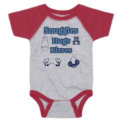 Infant Vintage Raglan Bodysuit