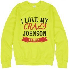 Unisex Neon Crewneck Sweatshirt