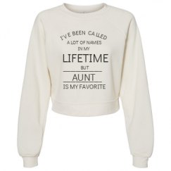 Women's Raglan Pullover Fleece