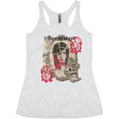 Ladies Slim Fit Super Soft Racerback Triblend Tank