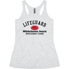 Ladies Slim Fit Super Soft Racerback Triblend Tank