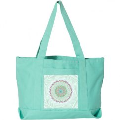 Seaside Cotton Canvas Pigment-Dyed Boat Tote Bag