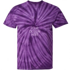 Unisex Tie-Dye Cyclone Pinwheel Tee