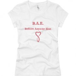 Ladies Slim Fit Basic Promo Jersey Tee