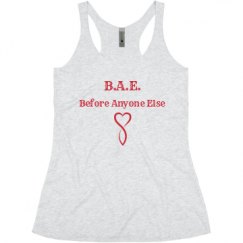 Ladies Slim Fit Super Soft Racerback Triblend Tank