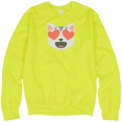 Unisex Neon Crewneck Sweatshirt