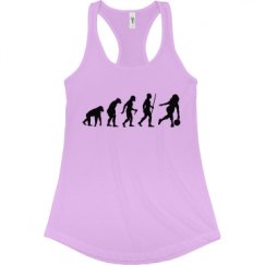 Ladies Slim Fit Racerback Tank Top