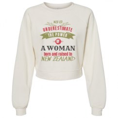 Women's Raglan Pullover Fleece