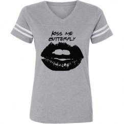 Ladies Relaxed Fit Vintage Sports Tee